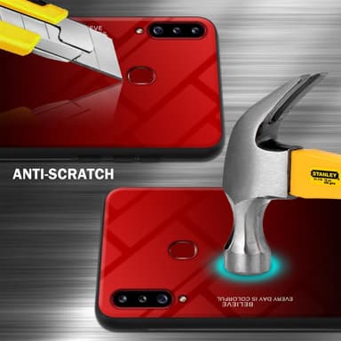 Suojakuori Samsung Galaxy A20s Kotelo (Musta)