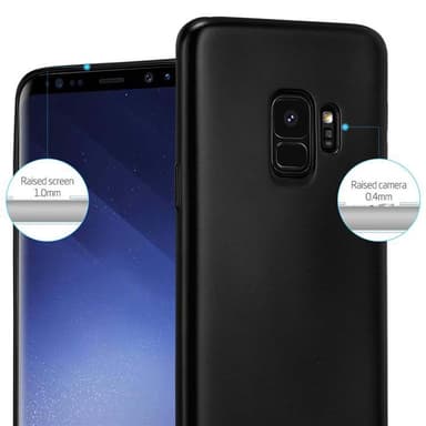 Samsung Galaxy S9 Suojakuori Kotelo (Musta)