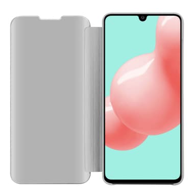 Suojakuori Samsung Galaxy A41 Lompakkokotelo (Hopea)