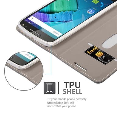 Motorola MOTO X STYLE Suojakuori Lompakkokotelo