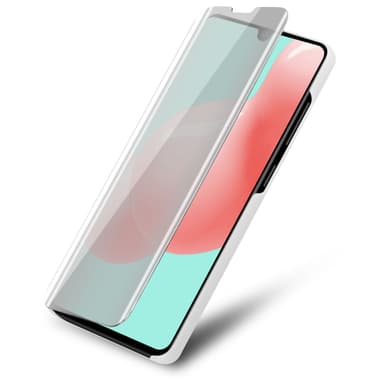 Suojakuori Samsung Galaxy A41 Lompakkokotelo (Hopea)