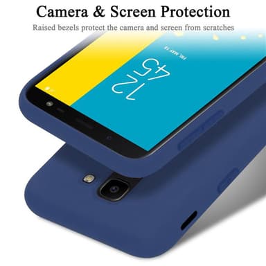 Samsung Galaxy J6 2018 Suojakuori Kotelo (Sininen)