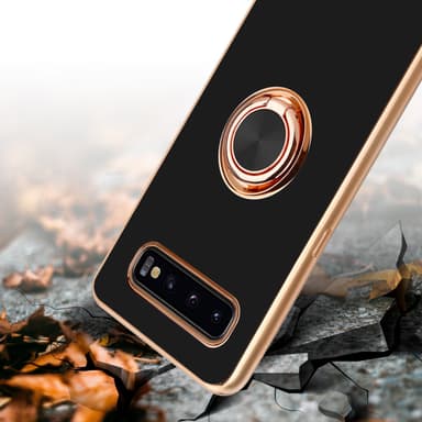 Samsung Galaxy S10 PLUS Suojakuori Kotelo (Musta)
