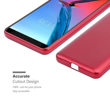 ZTE Blade V9 Suojakuori Kotelo (Punainen)