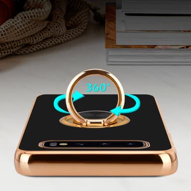 Samsung Galaxy S10 PLUS Suojakuori Kotelo (Musta)