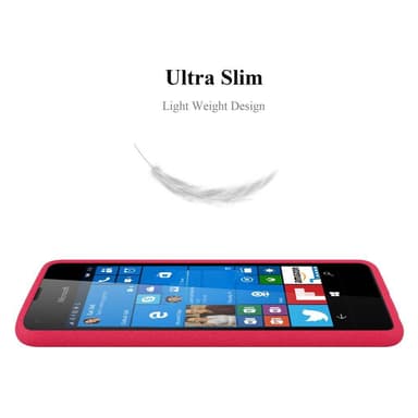 Suojakuori Nokia Lumia 550 Kotelo (Punainen)