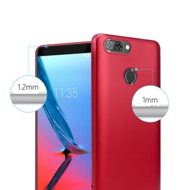 ZTE Blade V9 Suojakuori Kotelo (Punainen)