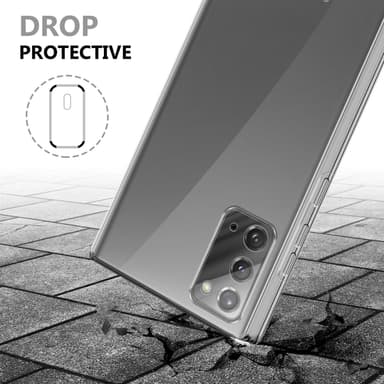 Samsung Galaxy NOTE 20 Suojakuori Cover (Läpinäkyvä)