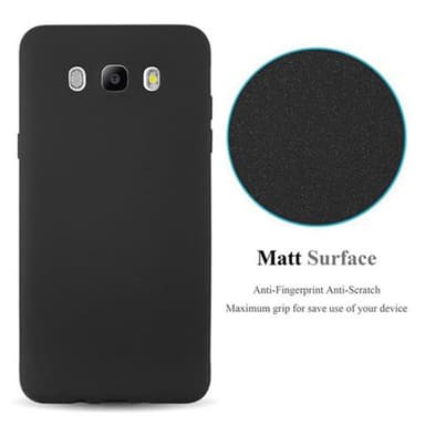 Suojakuori Samsung Galaxy J7 2016 Kotelo (Musta)