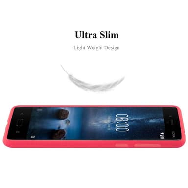 Suojakuori Nokia 8 2017 Kotelo (Punainen)