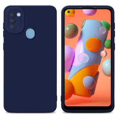 Samsung Galaxy A11 / M11 Suojakuori Kotelo (Sininen)