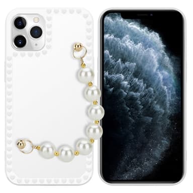 iPhone 11 PRO Suojakuori Kotelo (Valkoinen)