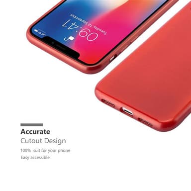 iPhone X / XS Suojakuori Kotelo (Punainen)