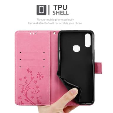 Samsung Galaxy A10s / M01s Suojakuori Lompakkokotelo