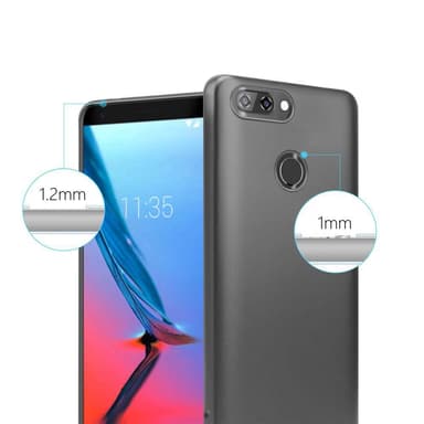 ZTE Blade V9 Suojakuori Kotelo (harmaa)