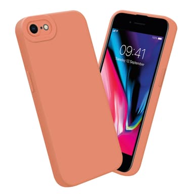 iPhone 7 / 7S / 8 / SE 2020 Suojakuori Kotelo (Oranssi)