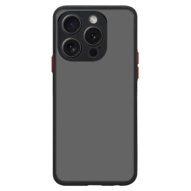 iPhone 15 PRO MAX Suojakuori Kotelo (Musta)