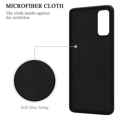 Samsung Galaxy S20 Suojakuori Case Kotelo (Musta)