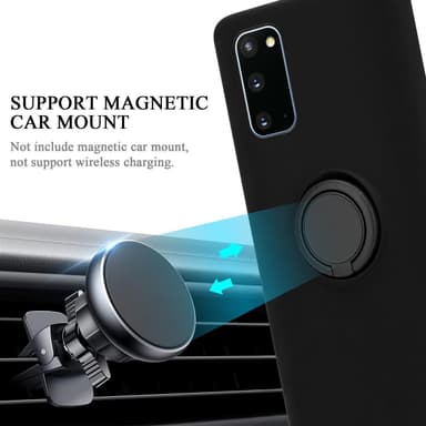Samsung Galaxy S20 Suojakuori Case Kotelo (Musta)