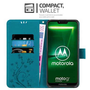 Motorola MOTO G7 POWER Suojakuori Lompakkokotelo