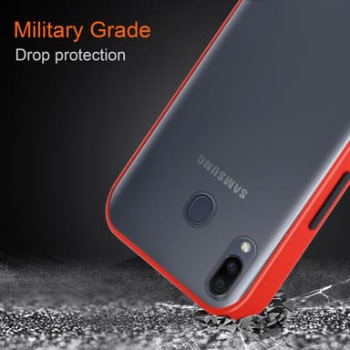 Samsung Galaxy M20 Suojakuori Kotelo (Läpinäkyvä)