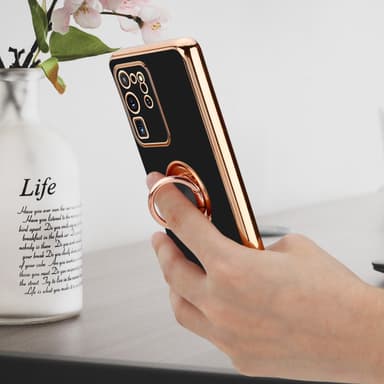 Samsung Galaxy S20 ULTRA Suojakuori Kotelo (Musta)