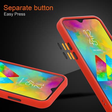 Samsung Galaxy M20 Suojakuori Kotelo (Läpinäkyvä)
