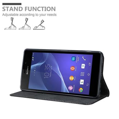 Sony Xperia M2 / M2 AQUA Suojakuori Case (Musta)