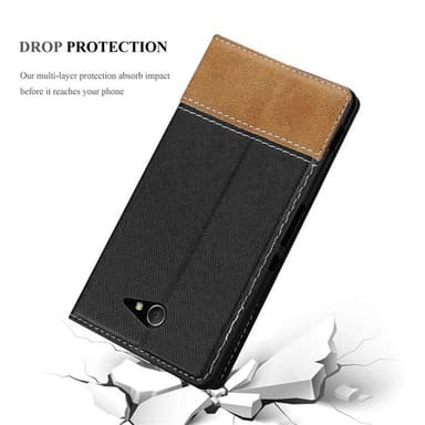 Sony Xperia M2 / M2 AQUA Suojakuori Case (Musta)
