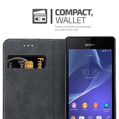 Sony Xperia M2 / M2 AQUA Suojakuori Case (Musta)