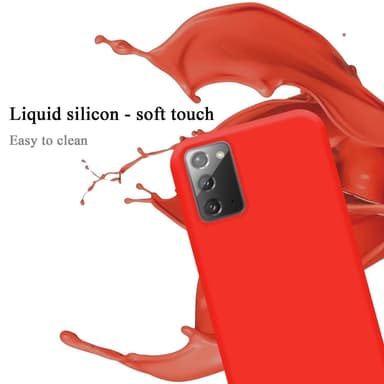 Samsung Galaxy NOTE 20 Suojakuori Kotelo (Punainen)