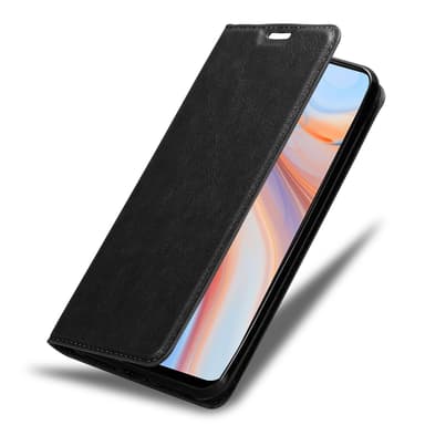 Oppo Reno4 Z Suojakuori Lompakkokotelo (Musta)