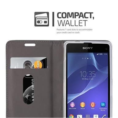 Sony Xperia Z1 COMPACT Suojakuori Lompakkokotelo