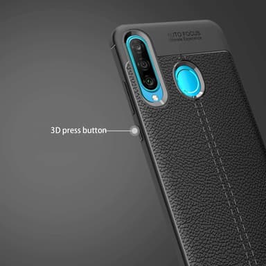 Huawei P30 LITE Suojakuori Case Cover (Musta)