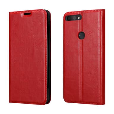 Alcatel 1S 2019 Suojakuori Lompakkokotelo (Punainen)