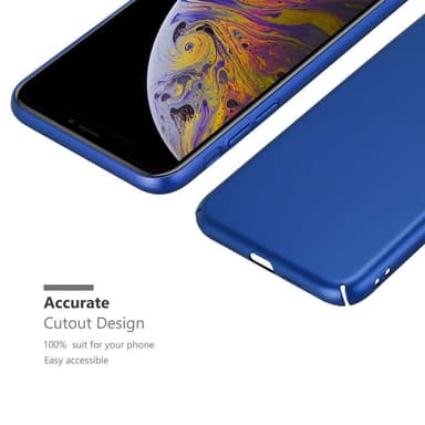 iPhone XS MAX Suojakuori Kotelo Cover (Sininen)