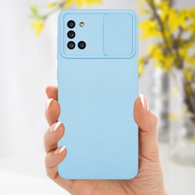 Samsung Galaxy A31 Suojakuori Kotelo (Sininen)