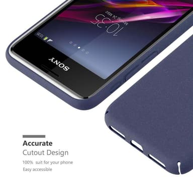 Sony Xperia E1 Suojakuori Kotelo Case (Sininen)