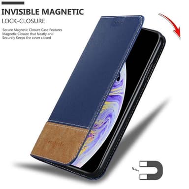 iPhone XS MAX Suojakuori Case (Sininen)
