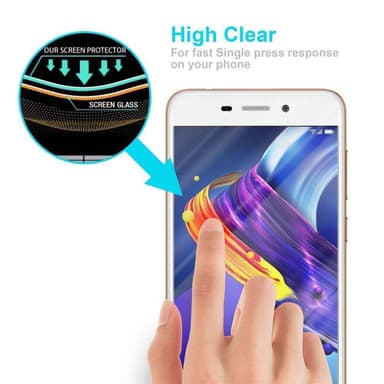 Honor 6C Näytönsuoja Karkaistu lasi Suojakalvo