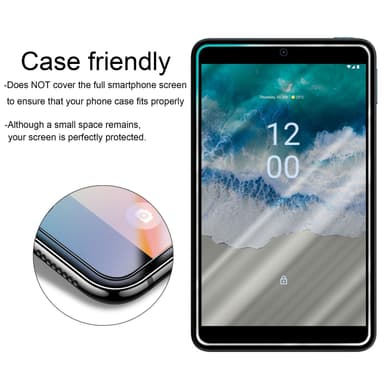 Nokia T10 Näytönsuoja Karkaistu lasi Suojakalvo