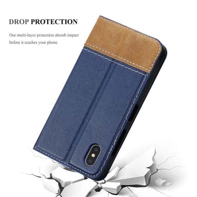 iPhone XS MAX Suojakuori Case (Sininen)