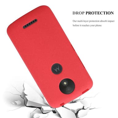 Suojakuori Motorola MOTO C PLUS Kotelo (Punainen)