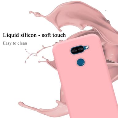 LG K40S Suojakuori Kotelo Case (Vaaleanpunainen)