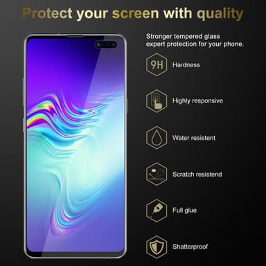 Samsung Galaxy S10 5G Näytönsuoja Karkaistu lasi