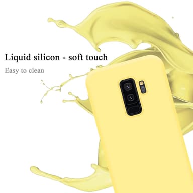 Samsung Galaxy S9 PLUS Suojakuori Kotelo (Keltainen)