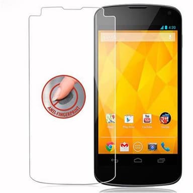 LG Google NEXUS 4 Näytönsuoja Karkaistu lasi Suojakalvo