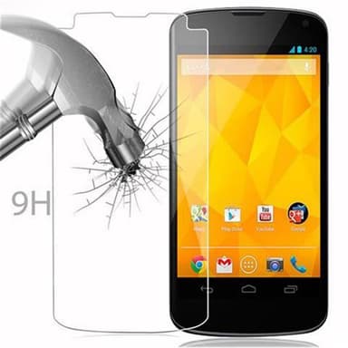 LG Google NEXUS 4 Näytönsuoja Karkaistu lasi Suojakalvo