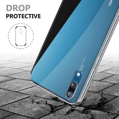 Huawei P20 Suojakuori Case Cover (Läpinäkyvä)