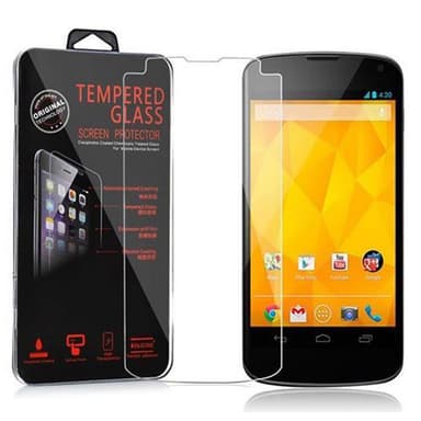 LG Google NEXUS 4 Näytönsuoja Karkaistu lasi Suojakalvo